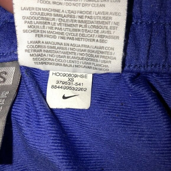 NIKE LIVESTRONG Women’s Purple White Trim Athletic Running Shorts Sz XS - Picture 7 of 7